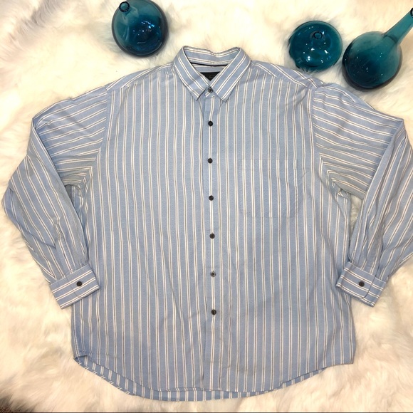 💙Tasso Elba Men’s Long Sleeve Button Shirt - Picture 2 of 7